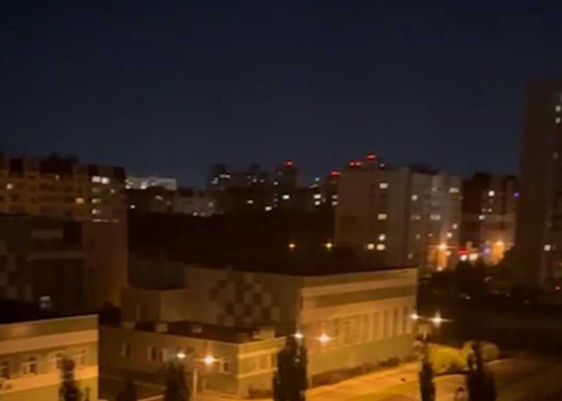 Над Воронежем в небе раздались взрывы