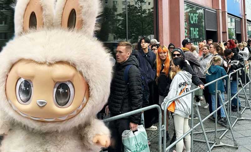 В Берлине на открытие магазина с Лабубу пришли сотни посетителей