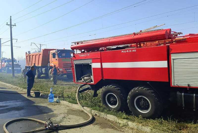 В Ростовской области введен режим чрезвычайной ситуации из-за пожара в хуторе Мержаново