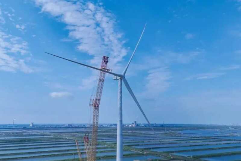 Китай создал наиболее мощную на планете морскую ветроэнергетическую установку